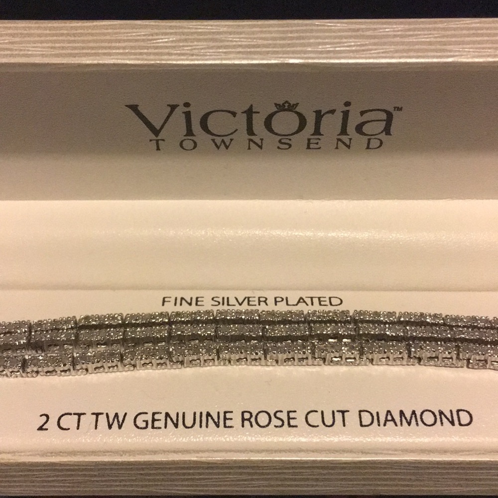 Victoria Townsend Fine Silver Plated Bracelet